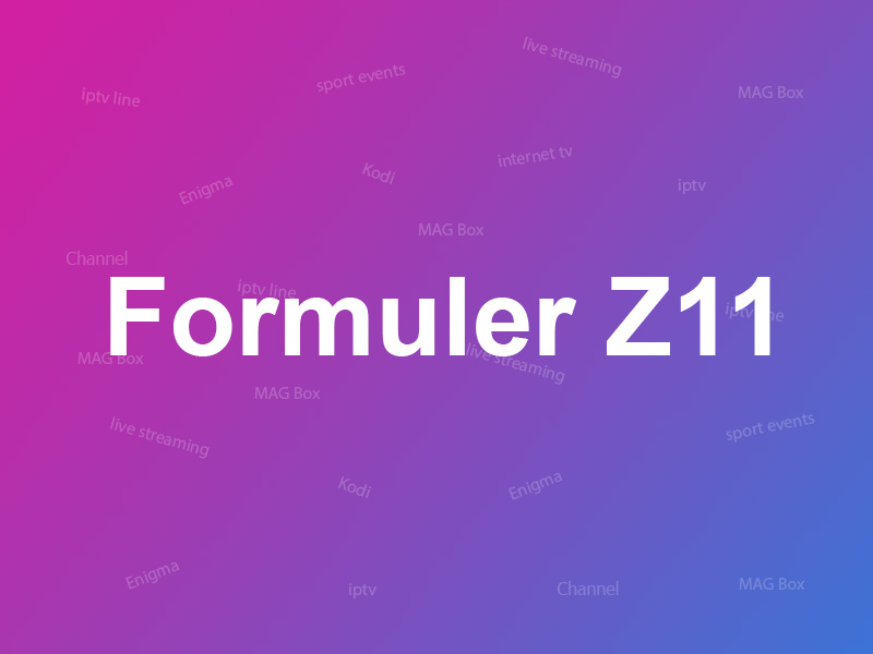 Formuler Z box 11